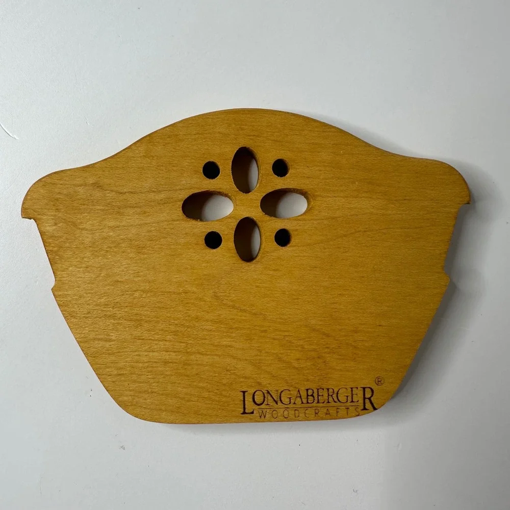 Vtg Longaberger Baskets Medium Vegetable 1991 Little Pumpkin 1997 Single Divider
